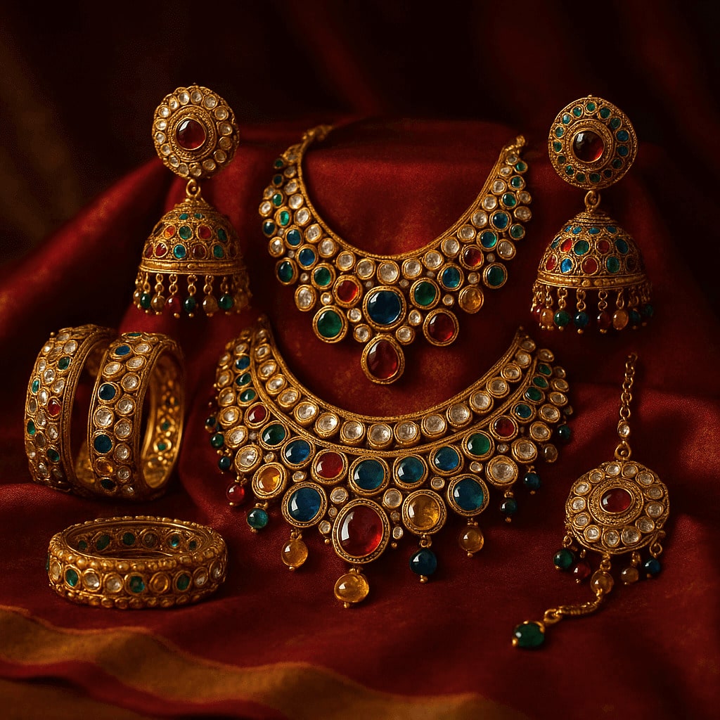 30 Days to Dusshera (2025): Close-up of intricate handcrafted zardozi embroidery on silk fabric, perfect for festive Dusshera outfits