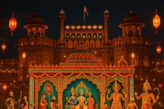 Ramlila at Delhi Fort. Showcasing the Cultural Heritage of India