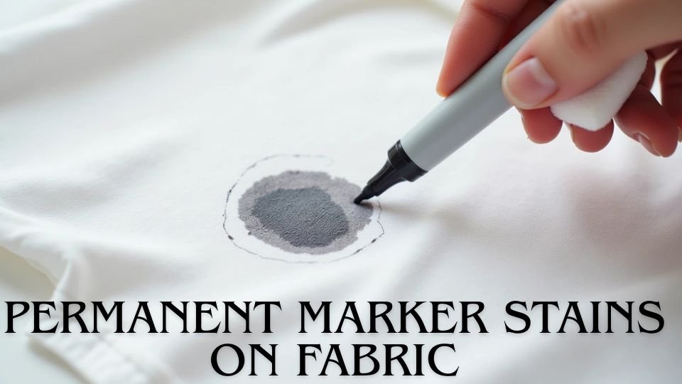 how to get permanent marker out of clothes
