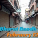Bharat Bandh on February 12