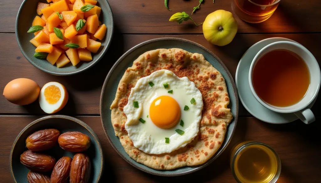 Ramadan Sehri Food